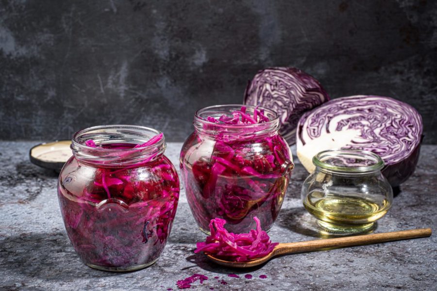 tursu de choux rouges