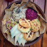 tournage E2: Pkhali au Shavi Lomi